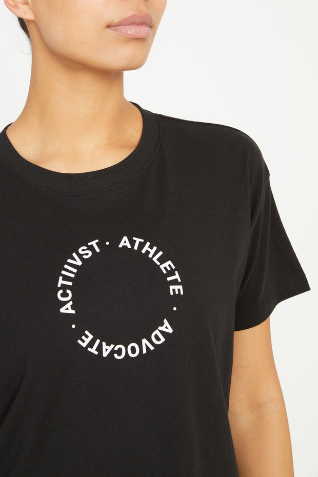 Athlete-Advocate Crop Tee