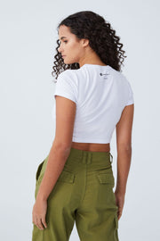 Athlete Ally Micro Crop Tee