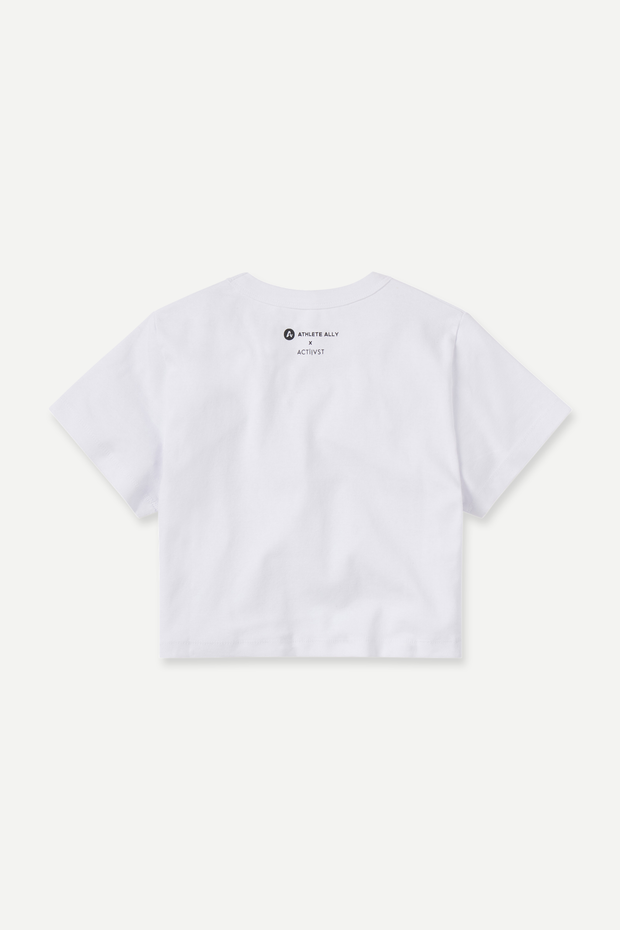 Athlete Ally Micro Crop Tee